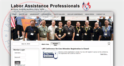 Desktop Screenshot of laborassistanceprofessionals.com